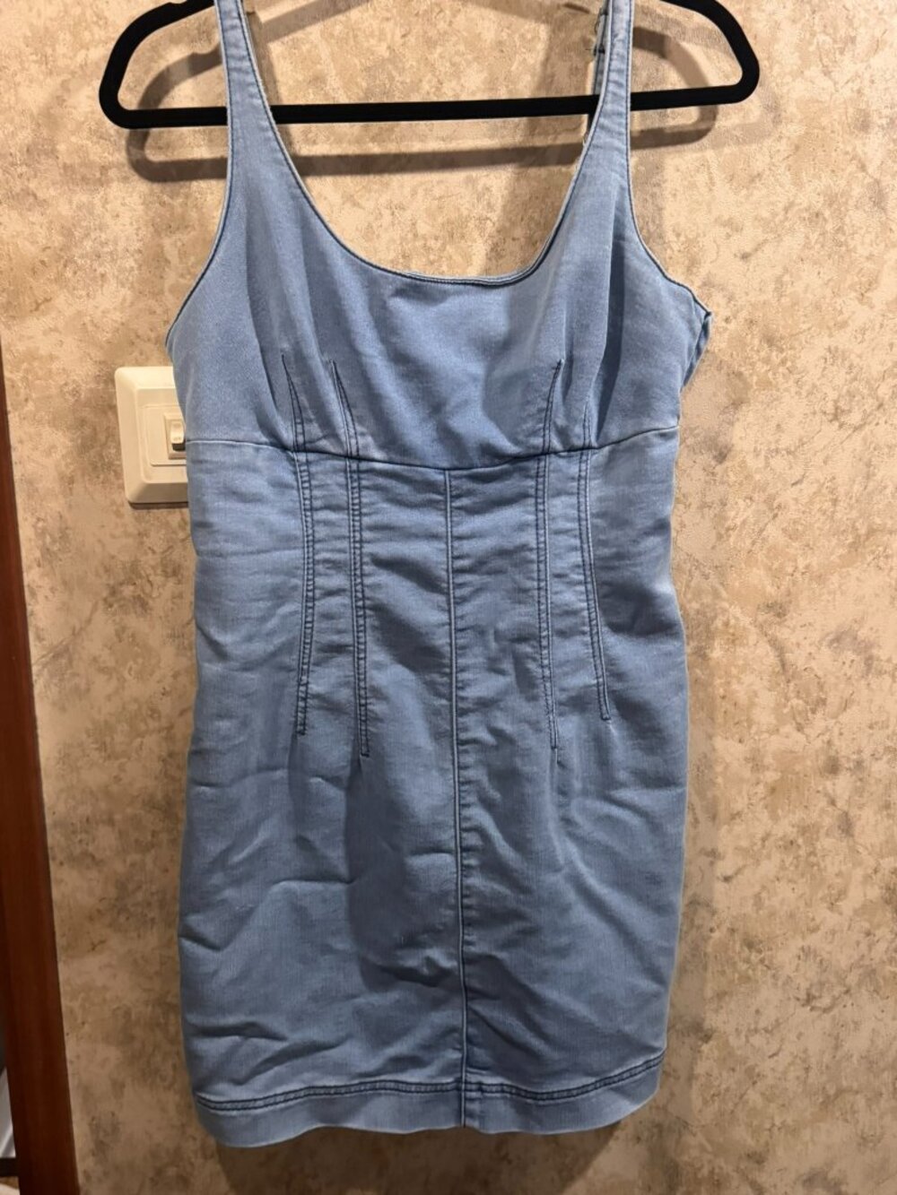 Mini Denim Dress